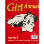 Girl Annual Number 1 - Great new Strips, Stories, Articles 1952 hardback book with 173 pages,