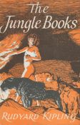 The Jungle Books by Rudyard Kipling 1975 hardback book with 320 pages, slight fading to spine and