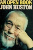 An Open Book by John Huston 1981 hardback book with 389 pages, signs of ageing foxing on top edges