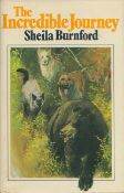 The Incredible Journey by Sheila Burnford 1972 hardback book with 190 pages, signs of ageing and