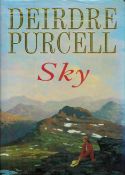 Deirdre Purcell Signed Book - Sky by Deirdre Purcell 1995 hardback book with 417 pages, Signed by