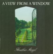 A View from a Window by Heather Angel 1988 hardback book with 144 pages, small tear to spine of dust