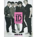 One Direction Where we are - Our Band, Our Story, 2013 hardback book with 279 pages, good condition.