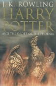 Harry Potter and the Order of the Phoenix by J K Rowling 2003 hardback book with 766 pages, some