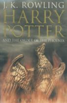 Harry Potter and the Order of the Phoenix by J K Rowling 2003 hardback book with 766 pages, some