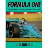 Formula One - FIA World Championship 1987 - 1988 edited by Bob Constanduros 1988 hardback book