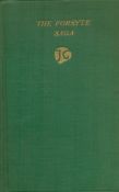 The Forsyte Saga by John Galsworthy date unknown hardback book with 1104 pages, signs of ageing,