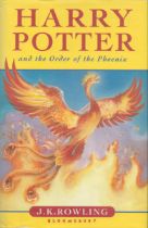 Harry Potter and the Order of the Phoenix by J K Rowling 2003 hardback book with 766 pages, slight