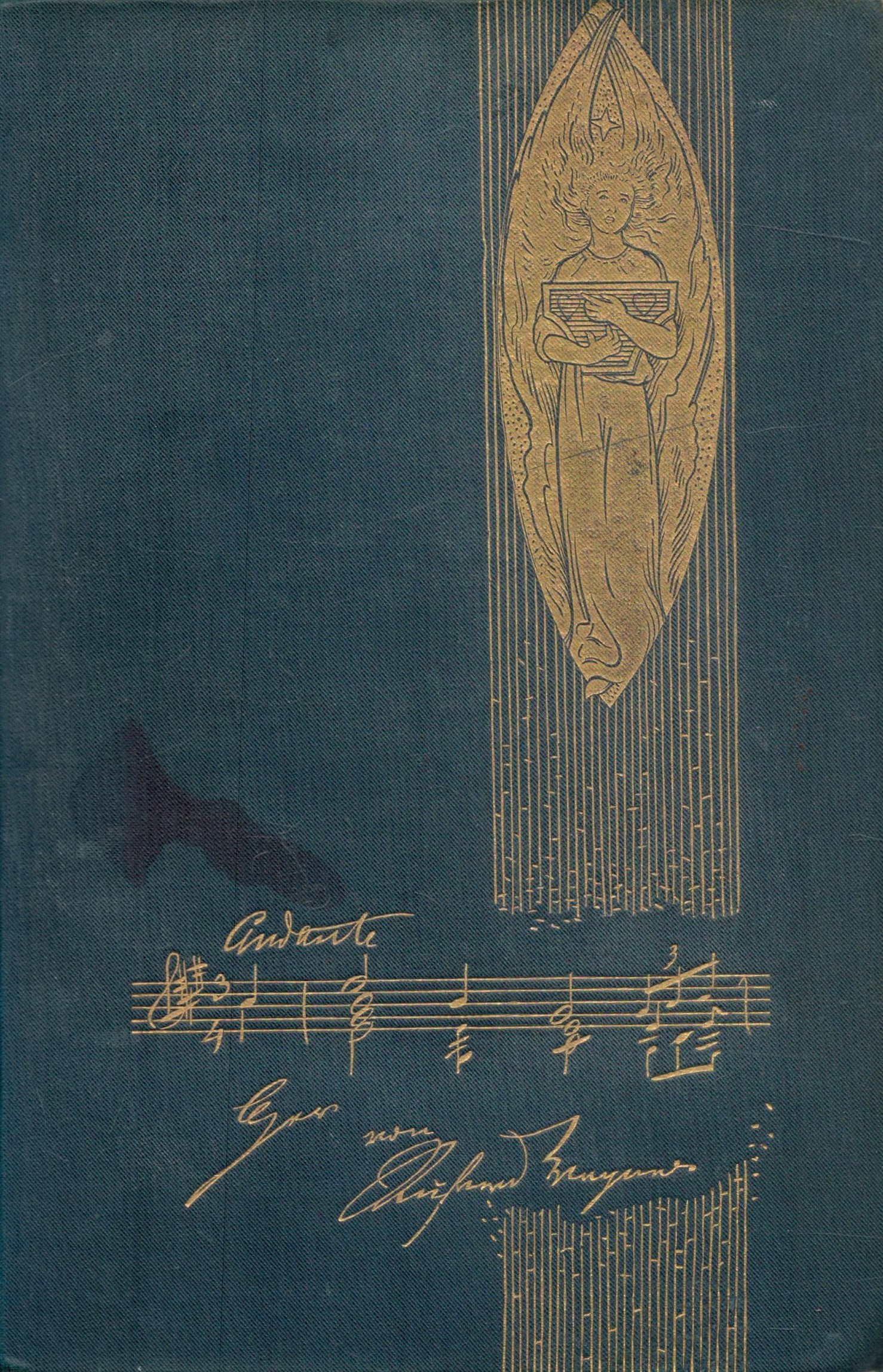 H R Haweis Signed Book - My Musical Life by H R Haweis 1891 hardback book with 673 pages, Signed