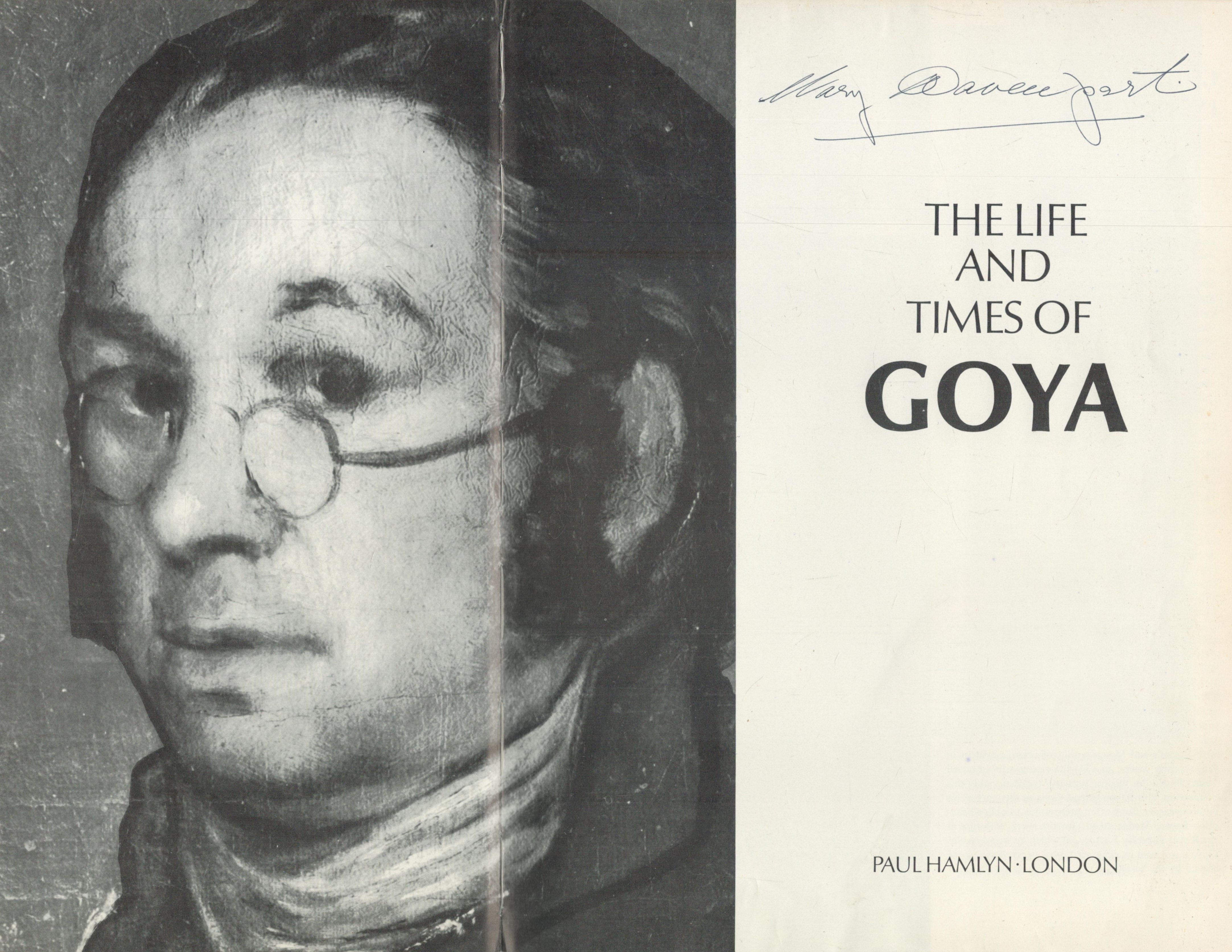 The Life and Times of Goya 1967 hardback book with 75 pages, signs of ageing, fair to good - Image 2 of 3