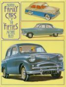 British Family Cars of the Fifties by Michael Allen 1988 hardback book with 188 pages, some signs of