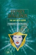The Gap into Vision - Forbidden Knowledge by Stephen Donaldson 1991 hardback book with 410 pages,