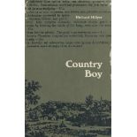 Country Boy - The Autobiography of Richard Hillyer 1967 hardback book with 206 pages, some wear