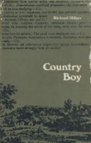 Country Boy - The Autobiography of Richard Hillyer 1967 hardback book with 206 pages, some wear