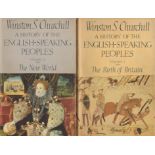 A History of the English -Speaking Peoples - volumes I, II, III, IV, by Winston S Churchill 1964