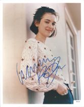 Wynona Ryder signed 10x8 inch colour photo. Good condition. All autographs come with a Certificate