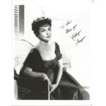 Kathryn Grayson signed 10x8 inch vintage black and white photo dedicated. Good condition. All