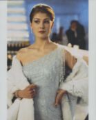 Rosamund Pike signed 10x8 inch colour photo. Good condition. All autographs come with a