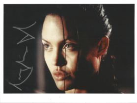 Angelina Jolie signed 10x8 inch colour photo. Good condition. All autographs come with a Certificate