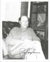 Ray Harryhausen signed 10x8 inch vintage black and white photo. Good condition. All autographs