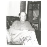 Ray Harryhausen signed 10x8 inch vintage black and white photo. Good condition. All autographs