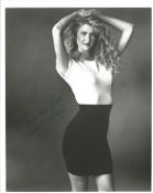 Laura Dern signed 10x8 inch black and white photo. Good condition. All autographs come with a