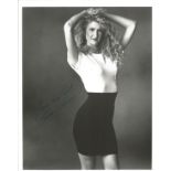 Laura Dern signed 10x8 inch black and white photo. Good condition. All autographs come with a