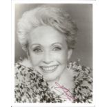 Jane Powell signed 10x8 inch black and white photo. Good condition. All autographs come with a