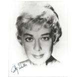 Betty Hutton signed 10x8 inch black and white photo. Good condition. All autographs come with a