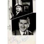 Bill Pertwee signed 6x4 inch black and white Dads Army vintage promo photo. Good condition. All