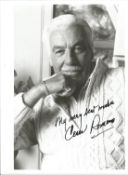 Cesar Romero signed 10x8 inch black and white photo. Good condition. All autographs come with a