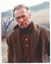 Clint Eastwood signed 10x8 inch colour photo. Good condition. All autographs come with a Certificate