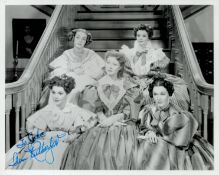Anne Rutherford signed 10x8 inch black and white vintage photo. Good condition. All autographs