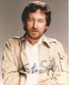Steven Spielberg signed 10x8 inch colour photo. Good condition. All autographs come with a