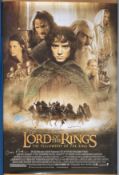Lord of the Rings “Fellowship of the Ring” original 2001 movie poster. Signed by all principal