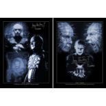 SALE! Lot of 2 Hellraiser Pinhead hand signed 16x12 photos. This is a beautiful lot of 2 hand signed