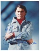 Jack Palance signed 10x8 inch vintage colour photo. Good condition. All autographs come with a