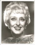 Celeste Holm signed 10x8 inch black and white photo. Good condition. All autographs come with a