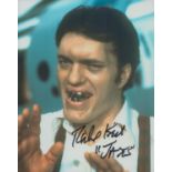 Richard Kiel signed 10x8 inch James Bond Jaws colour photo. Good condition. All autographs come with