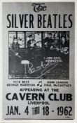 Pete Best signed  The Silver Beatles Tribune Showprint poster known as “The 5th Beatle”. Shows