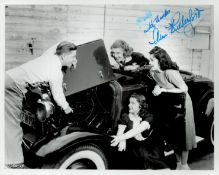 Anne Rutherford signed 10x8 inch black and white vintage photo. Good condition. All autographs