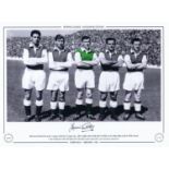 Football Autographed LAWRIE REILLY 16 x 12 Limited Edition : A superb Limited Edition print,