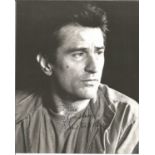 Rober De Niro signed 10x8 inch black and white photo dedicated. Good condition. All autographs