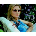 Michelle Pfeiffer signed 10x8 inch colour photo. Good condition. All autographs come with a