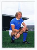 Football Autographed FRANCIS LEE 16 x 12 Photographic Edition : A superb Photographic Edition,
