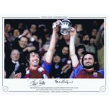 Football Autographed WEST HAM UNITED 16 x 12 Limited Edition : Marked as number 1 of 75 issued, this