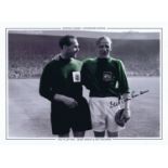 Football Autographed BERT TRAUTMANN 16 x 12 Photographic Edition : A superb Photographic Edition,