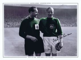 Football Autographed BERT TRAUTMANN 16 x 12 Photographic Edition : A superb Photographic Edition,