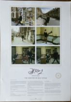 John Cleese signed The Ministry of Silly Walks A2 size lithograph print. Numbered 635 of 950. Good