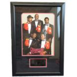 Champions Forever photo signed by Muhammad Ali, Ken Norton, Joe Frazier, Larry Holmes and George